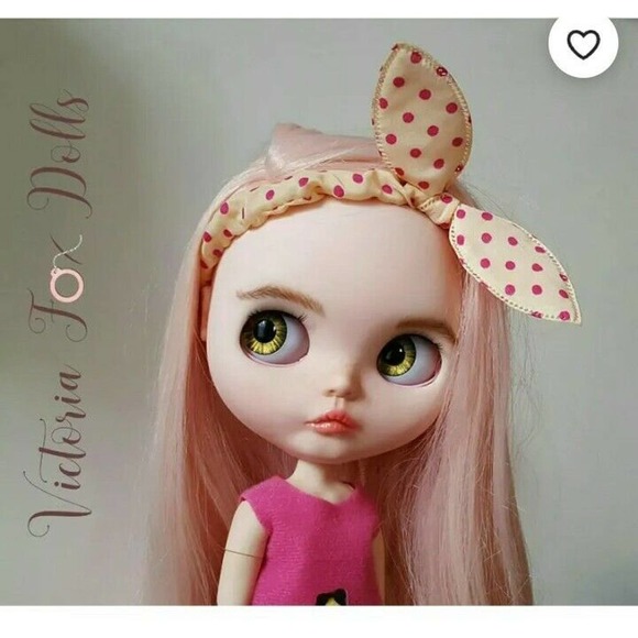 CUSTOM 12” BLYTHE DOLL TAFFY OOAK Bobbi by Victoria Fox Dolls